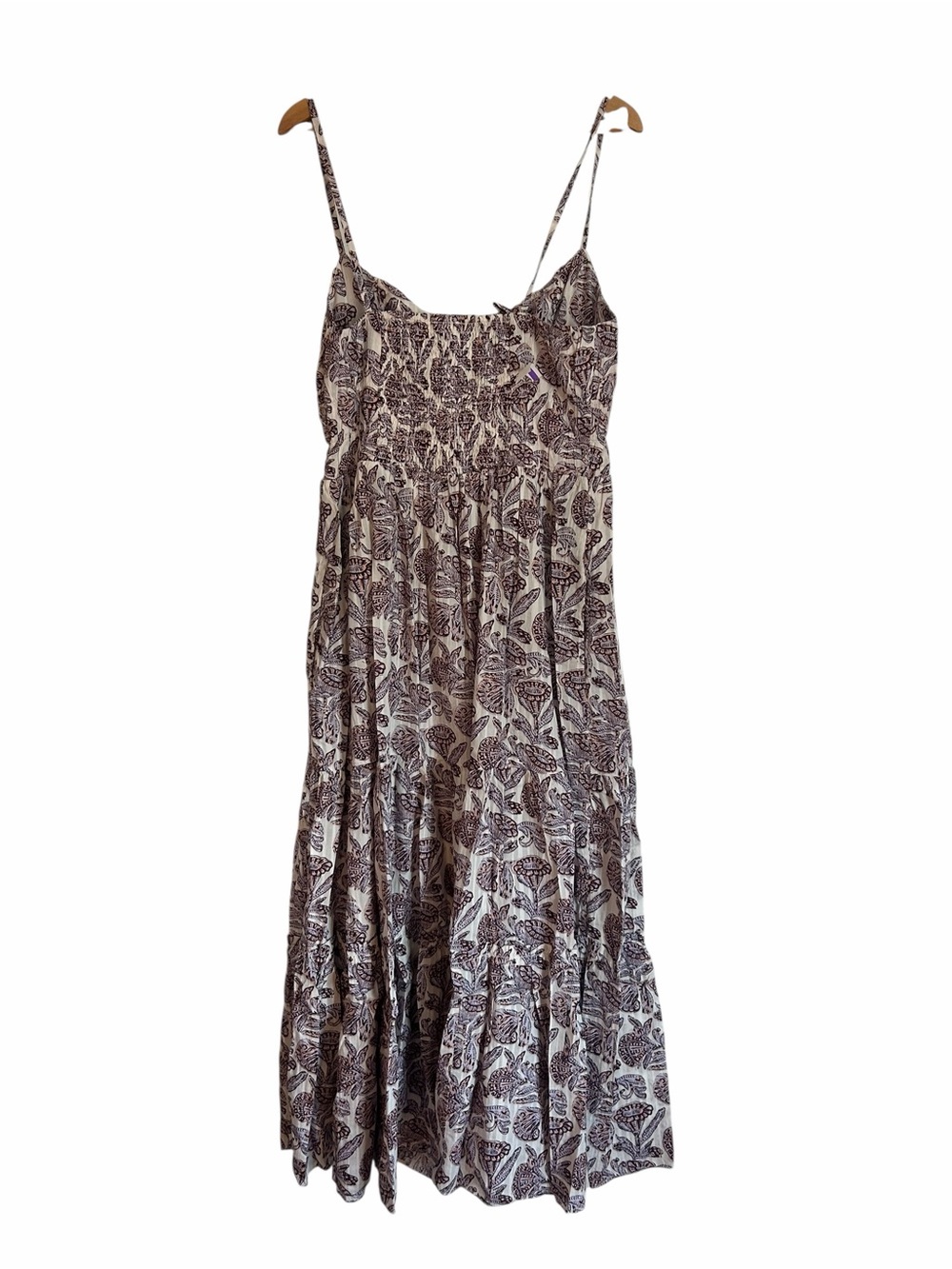 Ulla Johnson Aydin Print Tiered Cotton Sundress - Picture 4 of 9